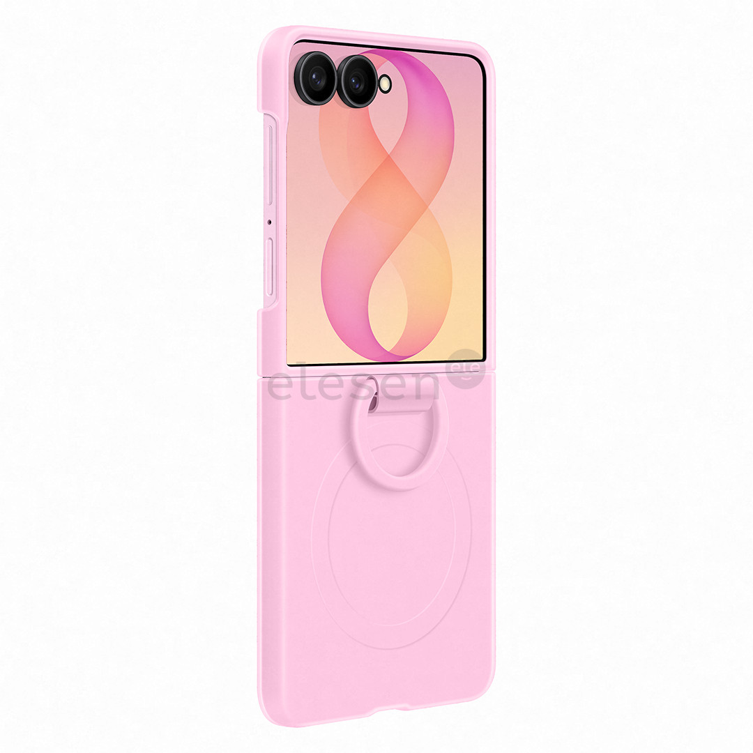 Samsung Silicone Ring Magnet Case, Galaxy Flip8, pink - Case