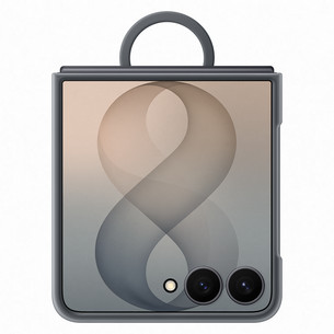 Samsung Silicone Ring Magnet Case, Galaxy Flip8, graphite - Case