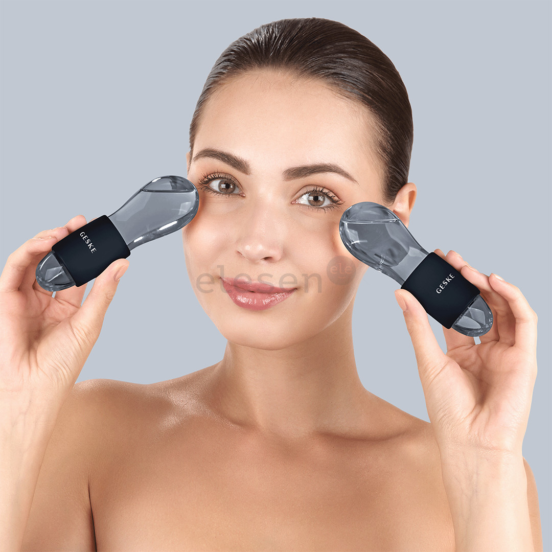 Geske Cool & Warm Duo Eye Massager, 7-in-1, black - Eye massager