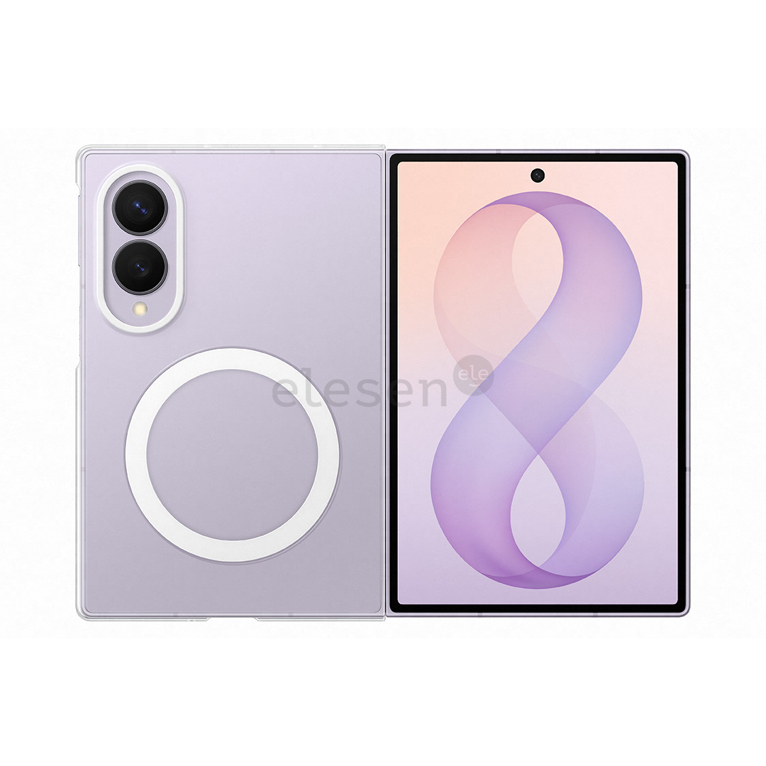 Samsung Clear Magnet Case, Galaxy Fold8, skaidrus - Dėklas EF-CF971CTEGWW