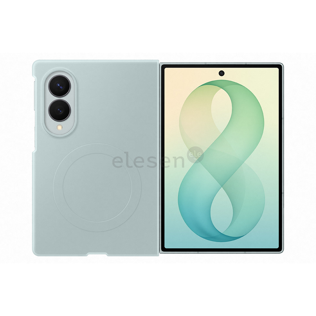 Samsung Silicone Magnet Case, Galaxy Fold8, žalias - Dėklas EF-EF971CGEGWW