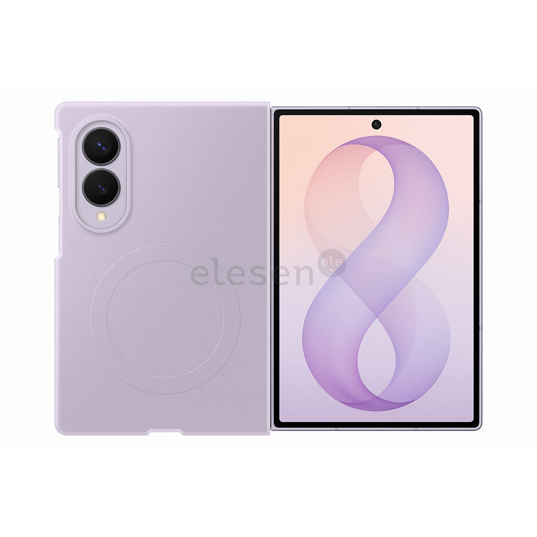 Samsung Silicone Magnet Case, Galaxy Fold8, violetinis - Dėklas
