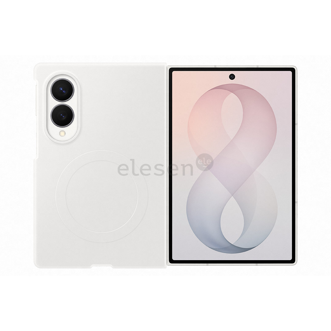 Samsung Silicone Magnet Case, Galaxy Fold8, smėlio spalvos - Dėklas EF-EF971CWEGWW