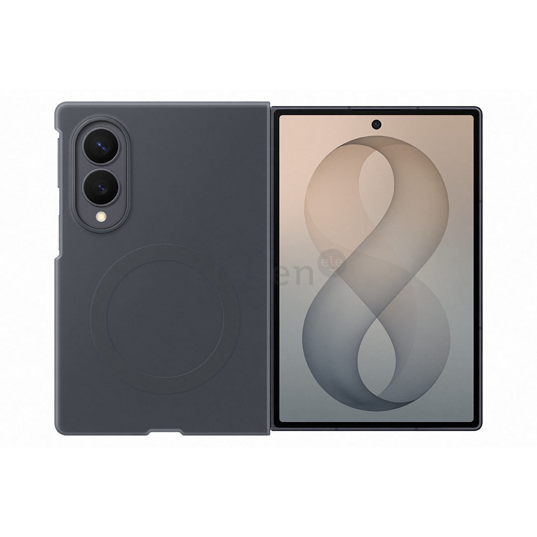 Samsung Silicone Magnet Case, Galaxy Fold8, темно-серый - Чехол