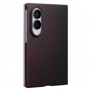 Samsung Carbon Magnet Case, Galaxy Fold8, violetinis - Dėklas