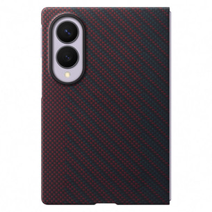 Samsung Carbon Magnet Case, Galaxy Fold8, violetinis - Dėklas