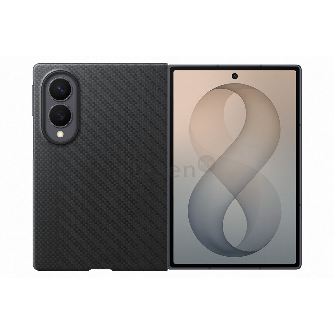 Samsung Carbon Magnet Case, Galaxy Fold8, juodas - Dėklas