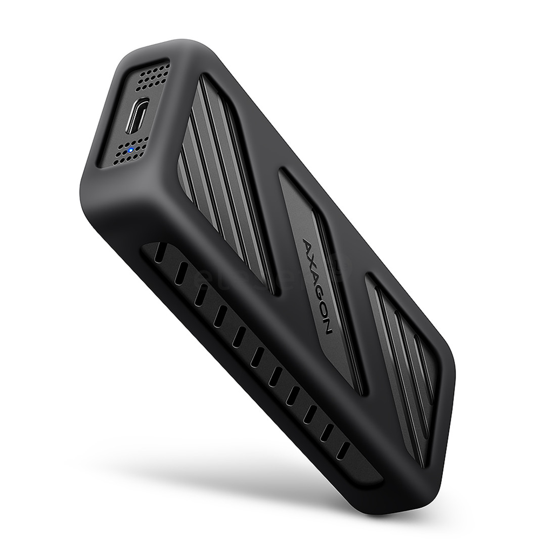 Axagon EEM2-20G, USB-C, 20Gbps, M.2 NVMe, black - SSD Case EEM2-20G