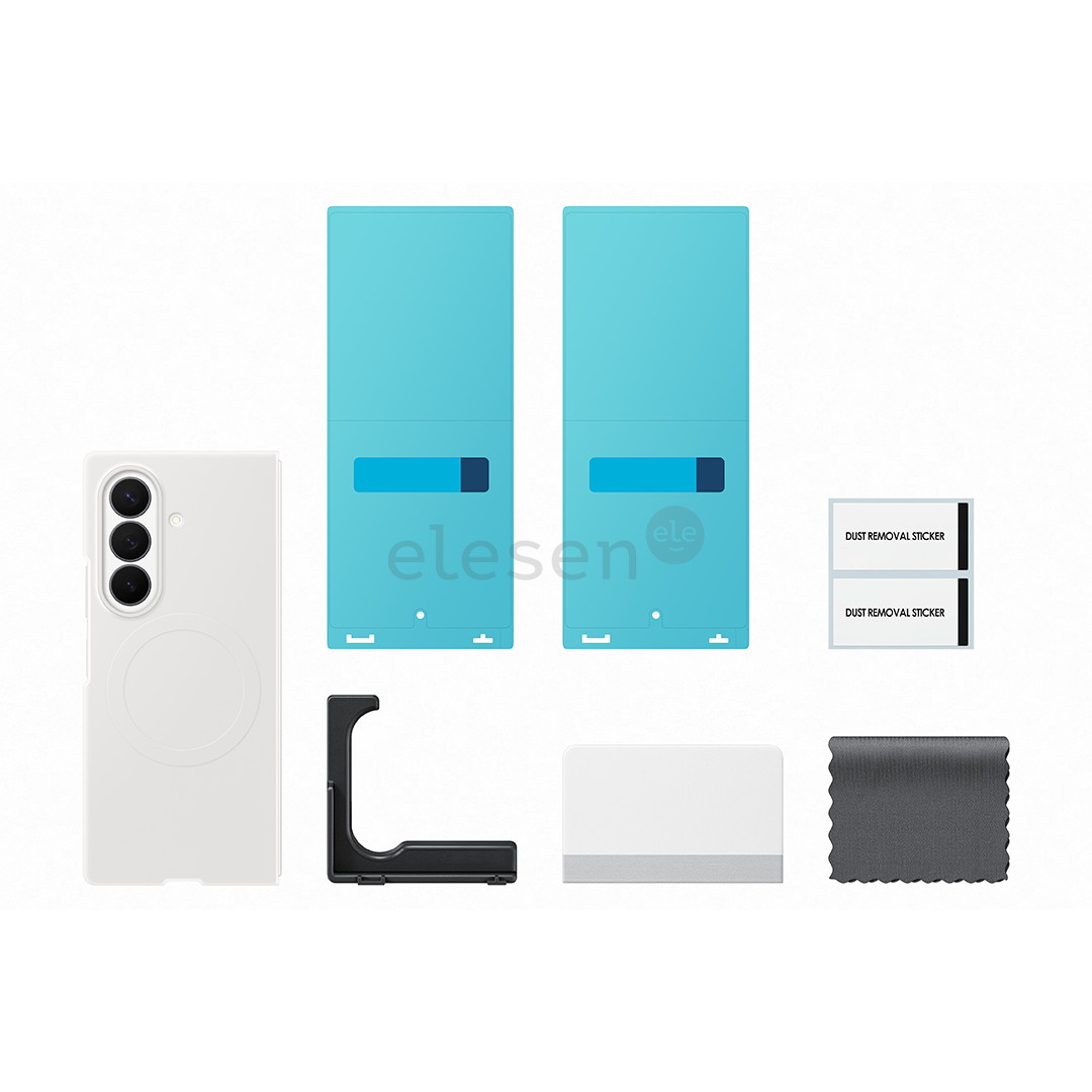 Samsung Silicone Magnet Case, Galaxy Fold8 Ultra, cream - Case
