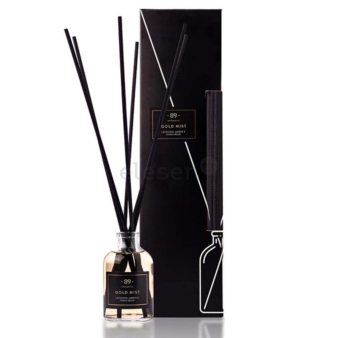Aromatic89 Gold Mist, klasikinis buteliukas, 50 ml - Namų kvapas 4779056063197