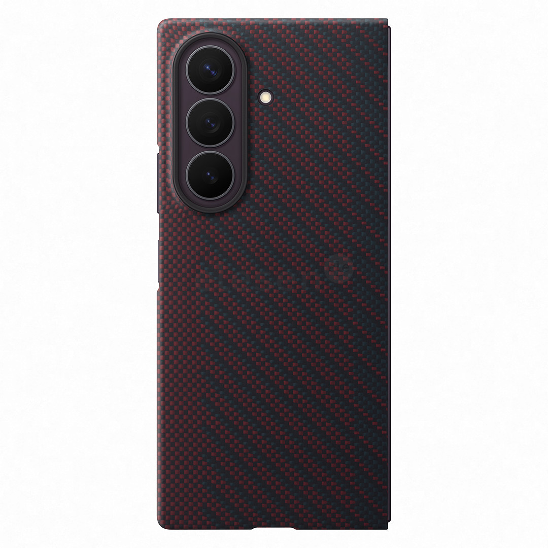 Samsung Carbon Magnet Case, Galaxy Fold8 Ultra, violetinis - Dėklas