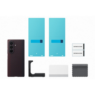 Samsung Carbon Magnet Case, Galaxy Fold8 Ultra, violetinis - Dėklas