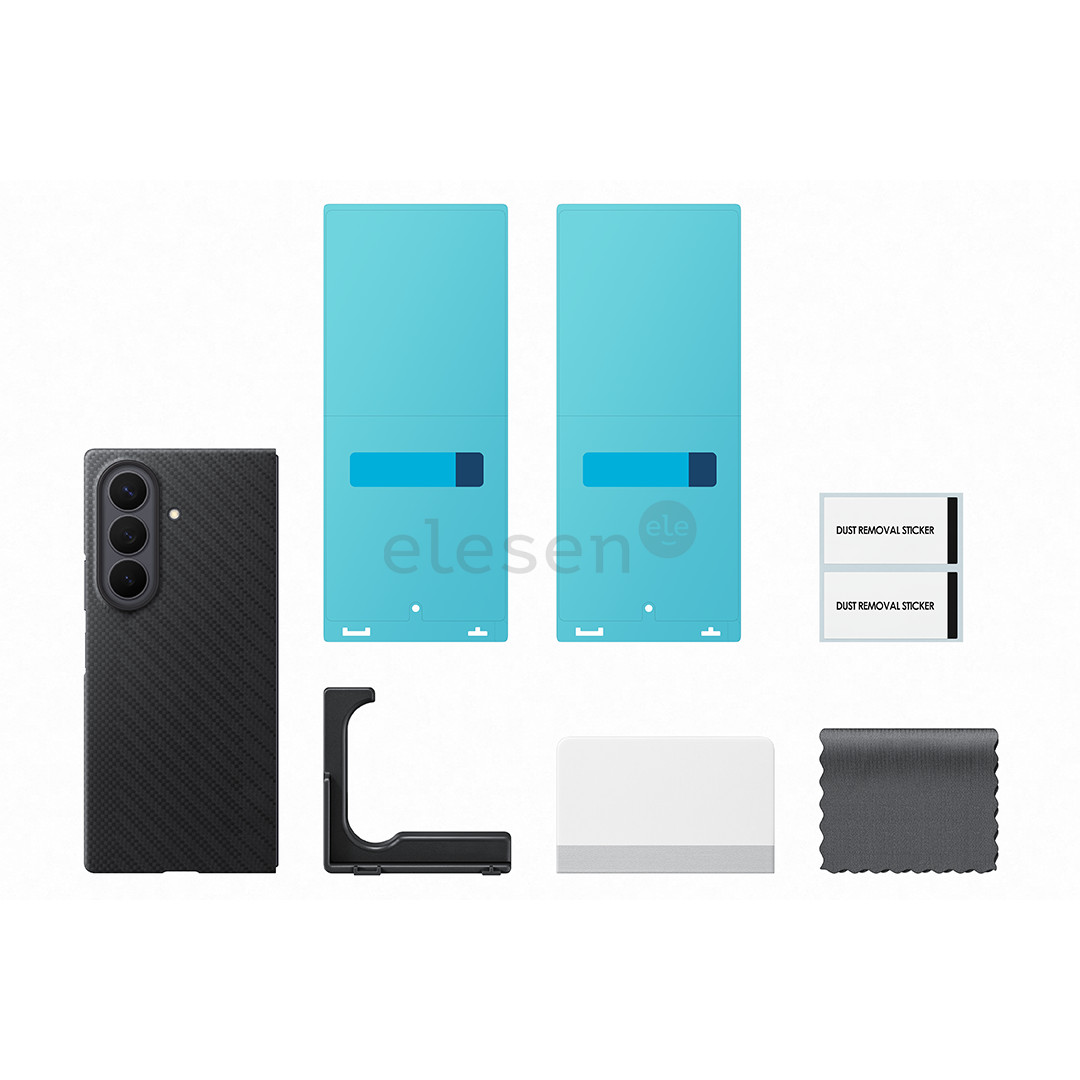 Samsung Carbon Magnet Case, Galaxy Fold8 Ultra, juodas - Dėklas