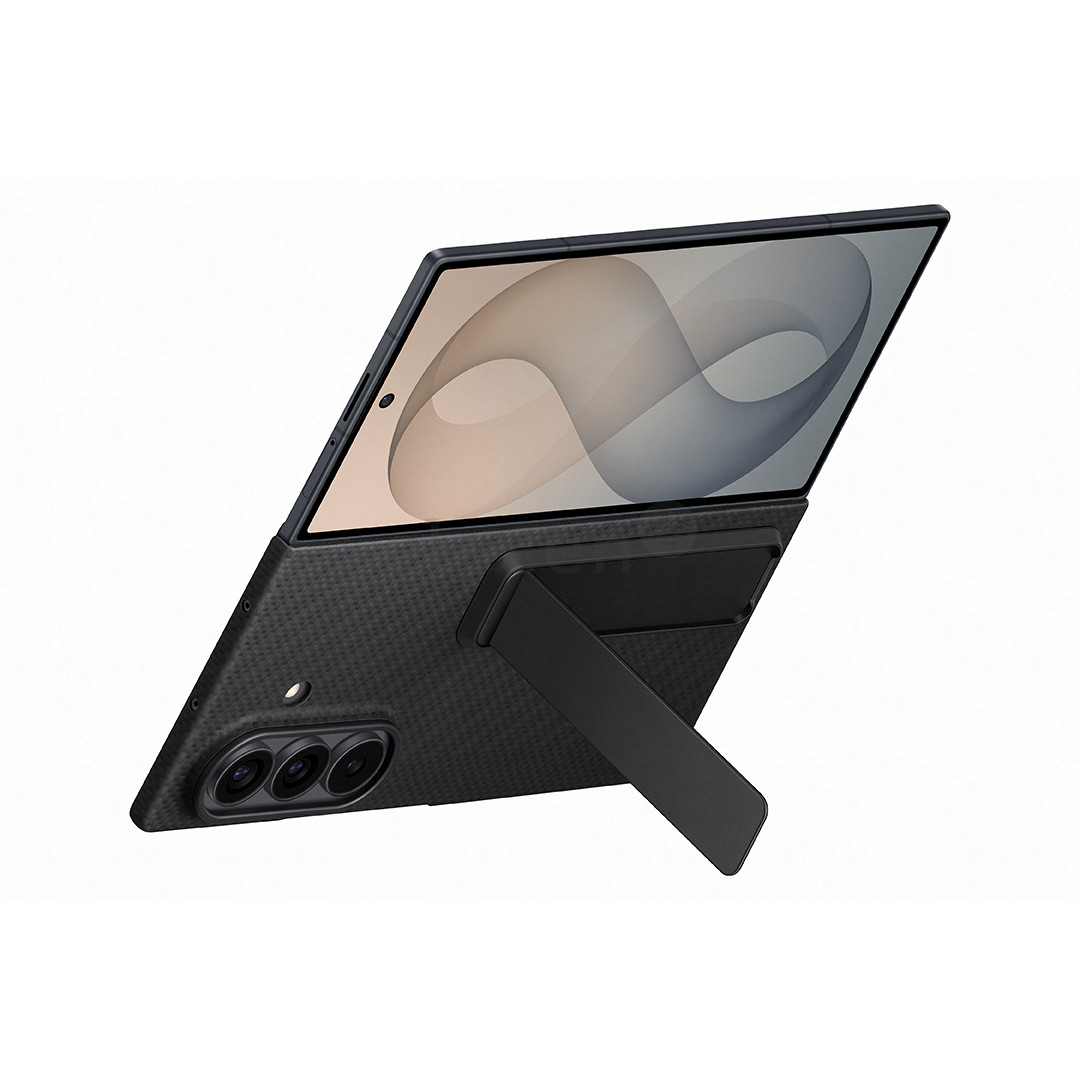 Samsung Carbon Standing Case, Galaxy Fold8 Ultra, black - Case