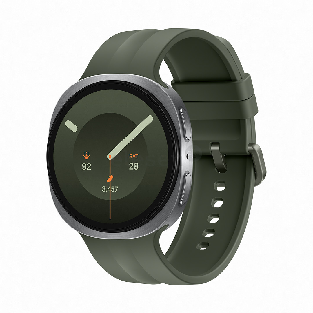 Samsung Galaxy Watch9, 44 mm, BT, silver/green - Smartwatch