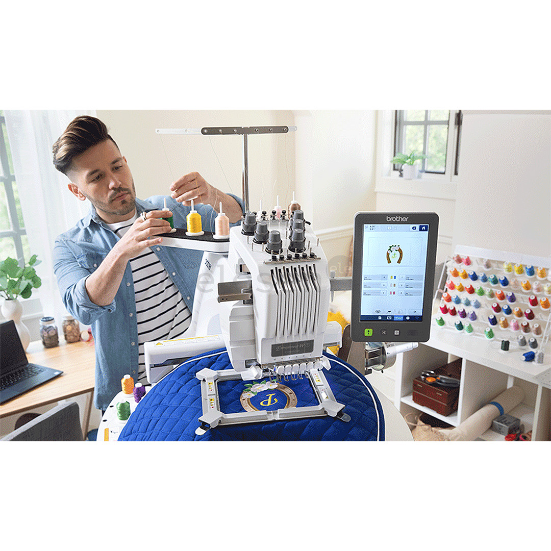 Brother, white - Embroidery machine