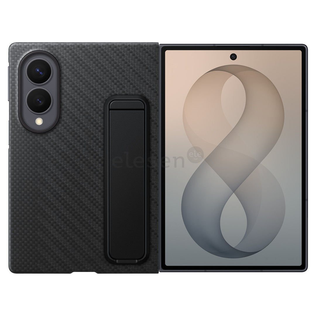Samsung Carbon Standing Case, Galaxy Fold8, juodas - Dėklas EF-XF971SBEGWW