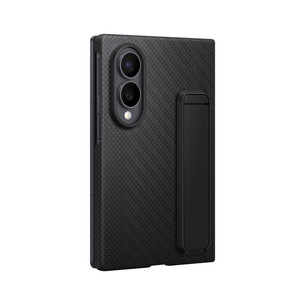 Samsung Carbon Standing Case, Galaxy Fold8, juodas - Dėklas