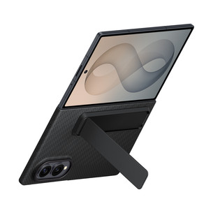 Samsung Carbon Standing Case, Galaxy Fold8, juodas - Dėklas