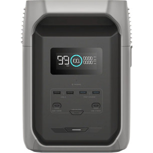 EcoFlow Delta 3 1500, 1536 Wh, 1800 W, sidabro spalvos - Maitinimo šaltinis