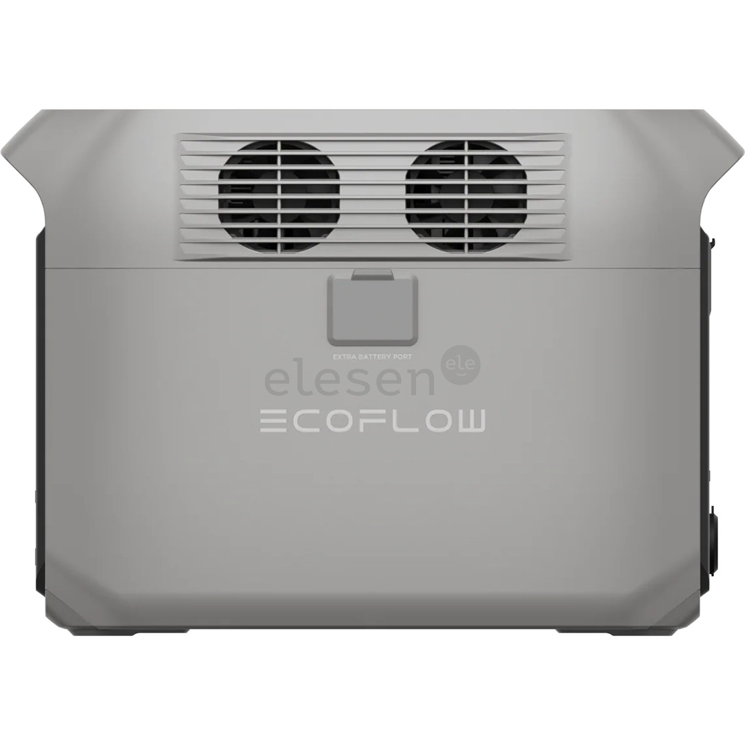 EcoFlow Delta 3 1500, 1536 Wh, 1800 W, sidabro spalvos - Maitinimo šaltinis