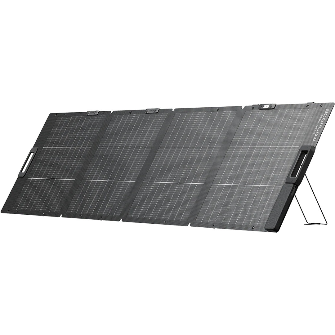 EcoFlow Solar Panel, 220 W, juoda - Nešiojama saulės baterija 5025201005