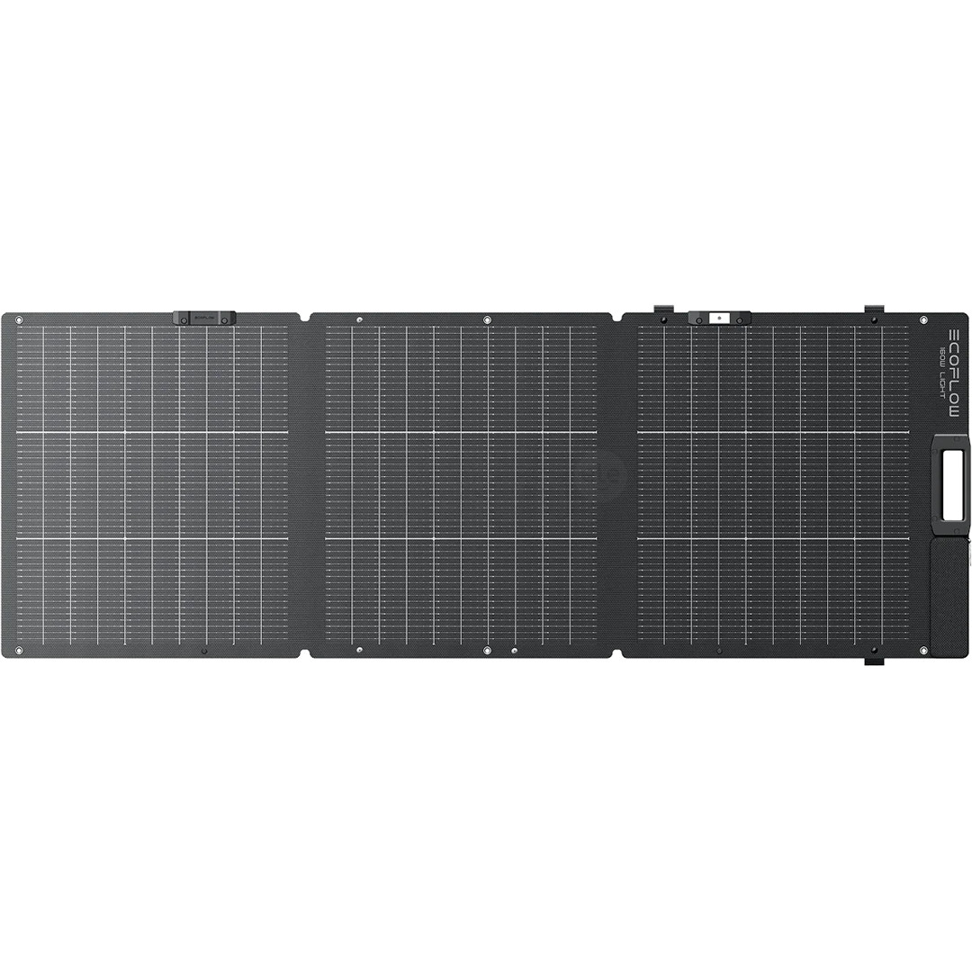 EcoFlow Solar Panel, 160 W, juoda - Nešiojama saulės baterija