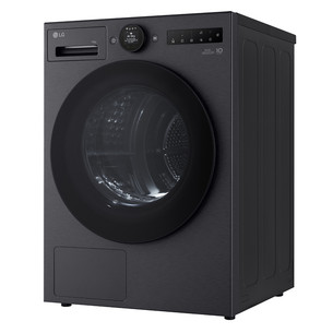 LG, šilumos siurblys, 10 kg, gylis 66 cm, matinė juoda - Džiovyklė