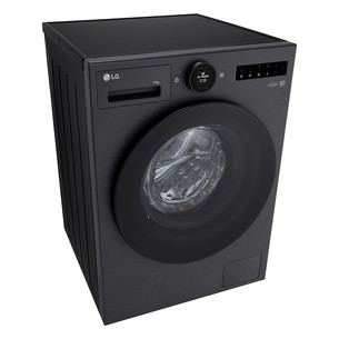LG TurboWash 360˚, 11 kg, gylis 55 cm, 1400 aps./min., matinė juoda - Skalbimo mašina