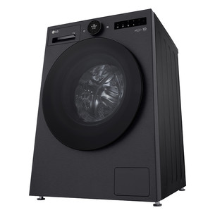 LG TurboWash 360˚, 11 kg, gylis 55 cm, 1400 aps./min., matinė juoda - Skalbimo mašina