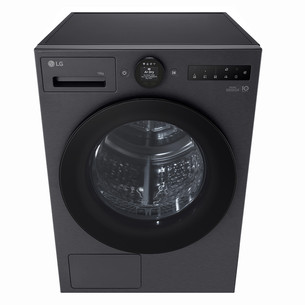 LG, šilumos siurblys, 10 kg, gylis 66 cm, matinė juoda - Džiovyklė