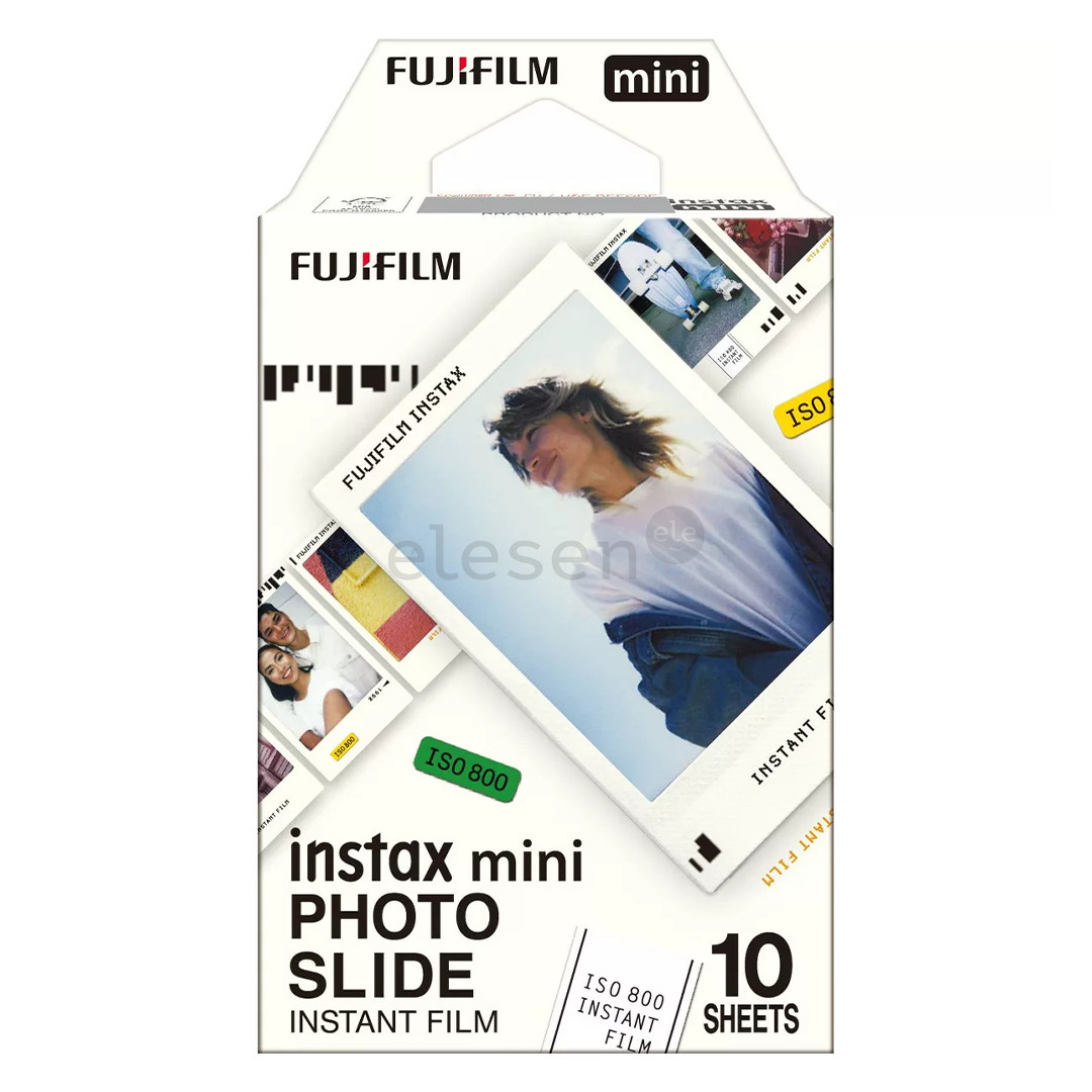 Fujifilm Instax Mini Photo Slide Instant Film, 10 vnt. - Fotoplokštelės