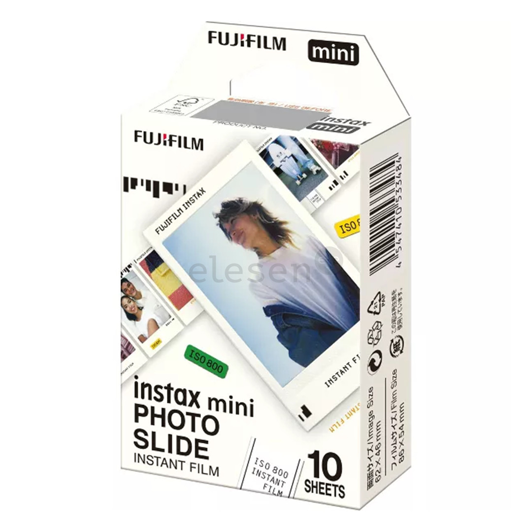 Fujifilm Instax Mini Photo Slide Instant Film, 10 vnt. - Fotoplokštelės