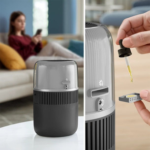 Philips 5000 Series, темно-серый - Увлажнитель воздуха
