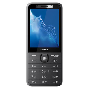 Nokia 235 4G 2nd Edition, Dual SIM, juodas - Mobilusis telefonas