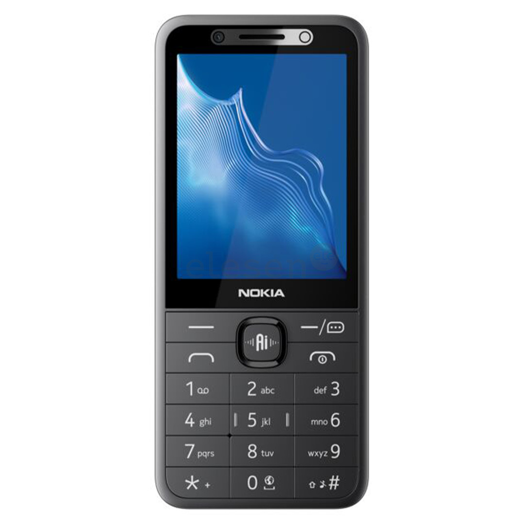 Nokia 235 4G 2nd Edition, Dual SIM, juodas - Mobilusis telefonas