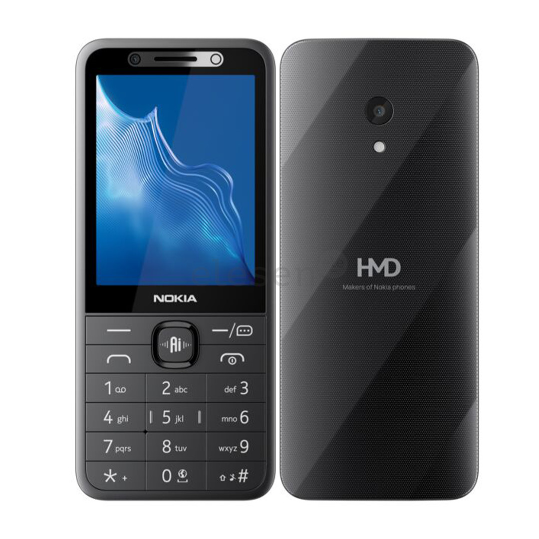 Nokia 235 4G 2nd Edition, Dual SIM, juodas - Mobilusis telefonas 1GF038CPA2L02