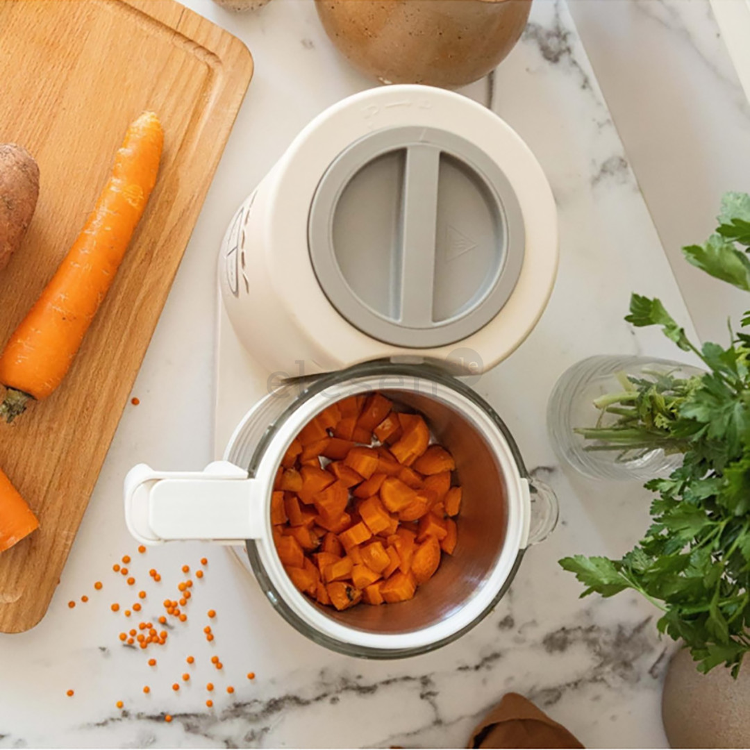 Béaba Babycook Neo®, 6 viename, smėlio spalvos - Kūdikių maisto ruošimo prietaisas