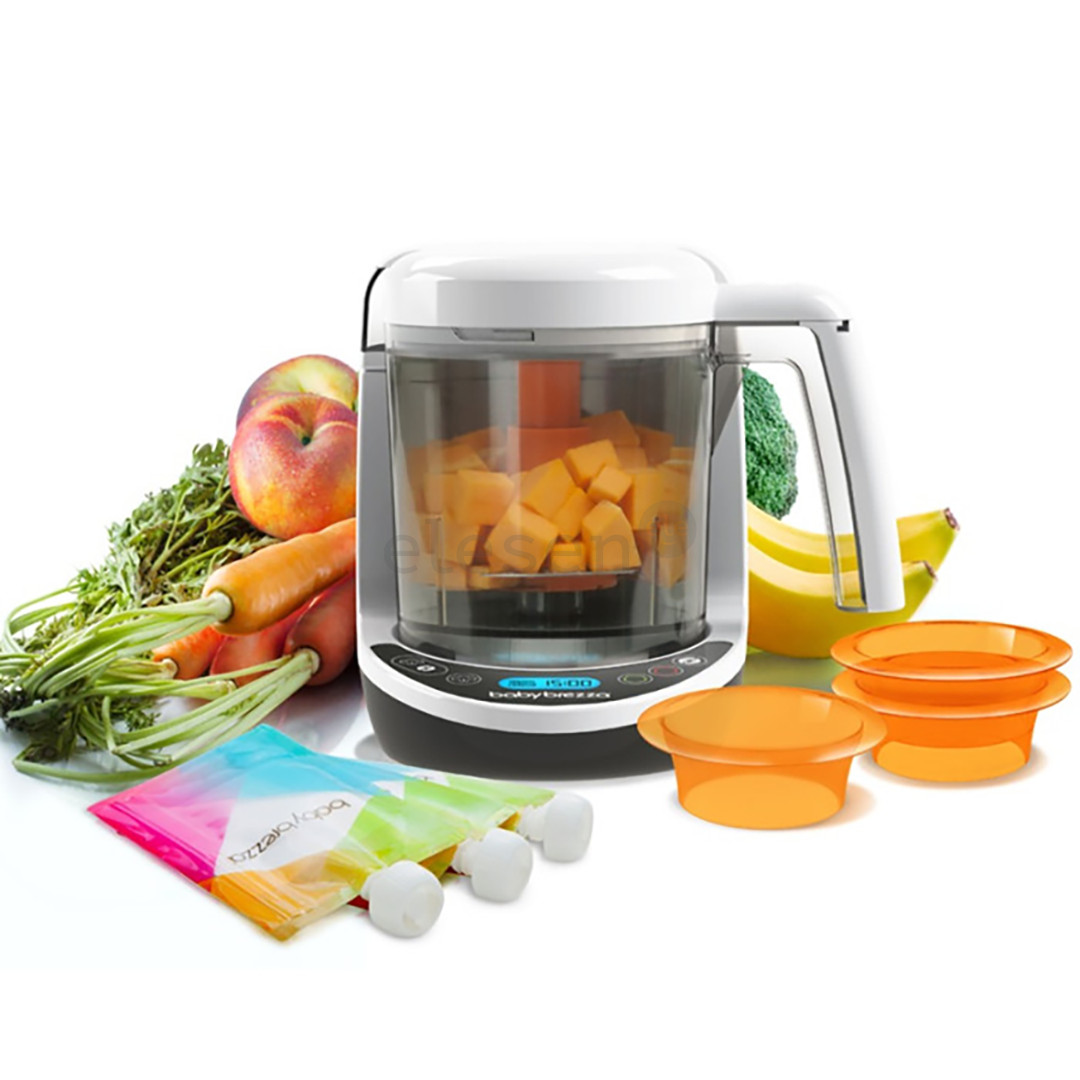 Baby Brezza One Step Deluxe, белый/черный - Прибор для приготовления детского питания