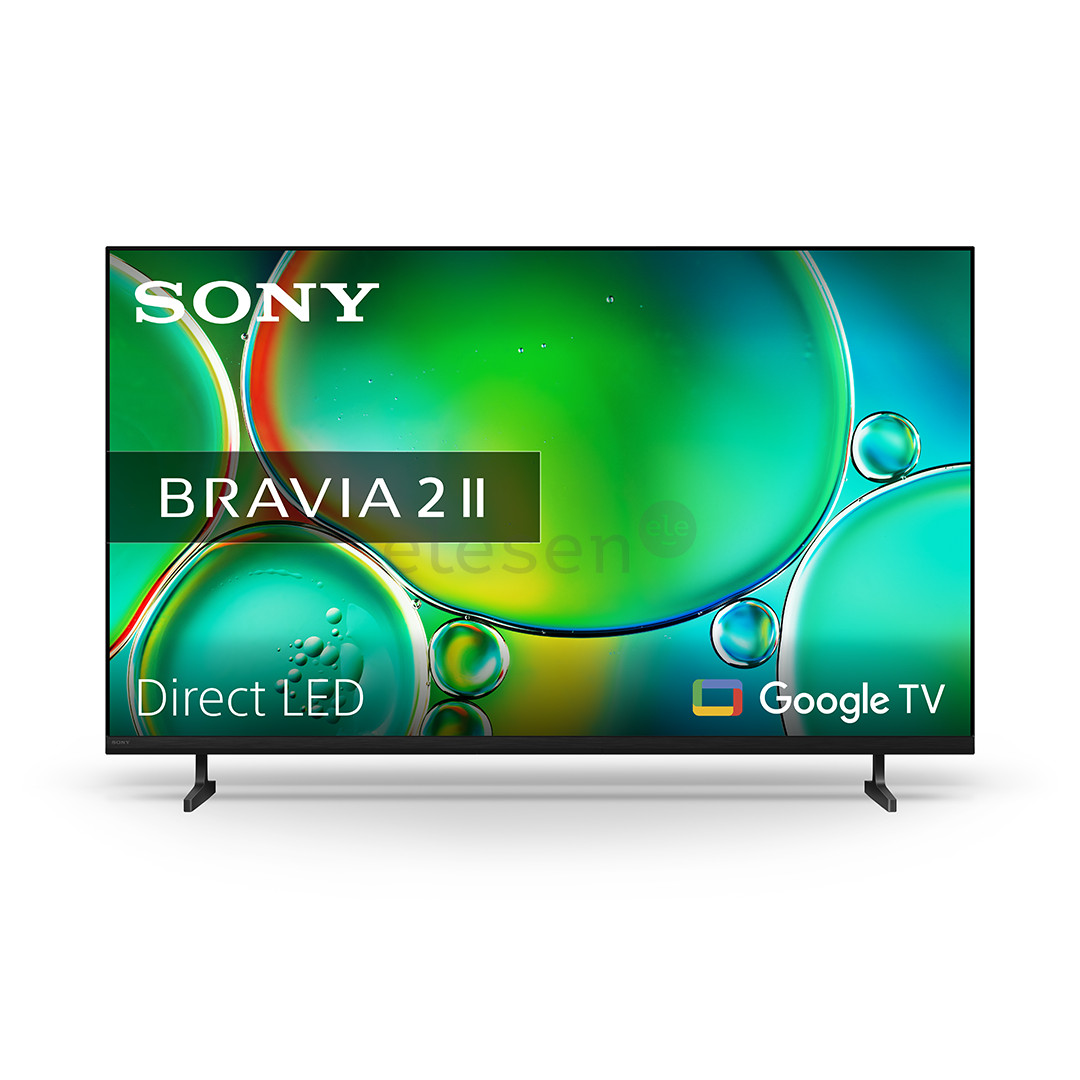 Sony Bravia 2 II S25VM, 65", 4K UHD, LED LCD, черный - Телевизор K65S25VM2PB.CEI
