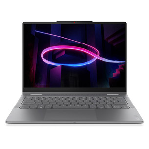 Lenovo Yoga 7i 2-in-1 Aura Edition Gen 11, 14'', WUXGA, OLED, Ultra 7, 16 GB, 512 GB, ENG, pilkas - Nešiojamasis kompiuteris 83TC007RNT