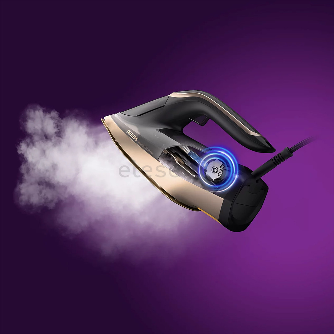 Philips Azur 8000, 3000 W, juodas - Garinis lygintuvas