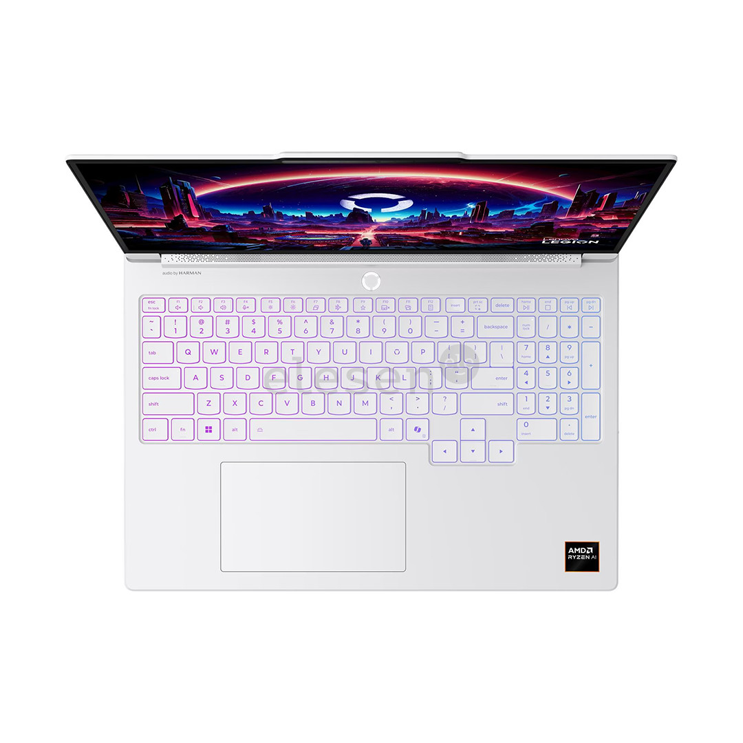 Lenovo Legion 7a Gen 11, 16'', WQXGA, OLED, 240 Hz, Ryzen AI 9, 32 GB, 1 TB, RTX 5070, ENG, glacier white - Notebook