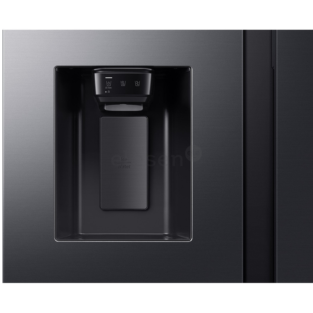 Samsung Bespoke AI, NoFrost, 640 L, aukštis 179 cm, juodas - SBS Šaldytuvas