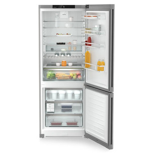 Liebherr plus NoFrost, 485 L, aukštis 202 cm, sidabro spalvos - Šaldytuvas