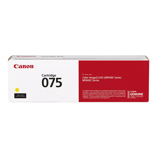 Canon 075, желтый - Тонер
