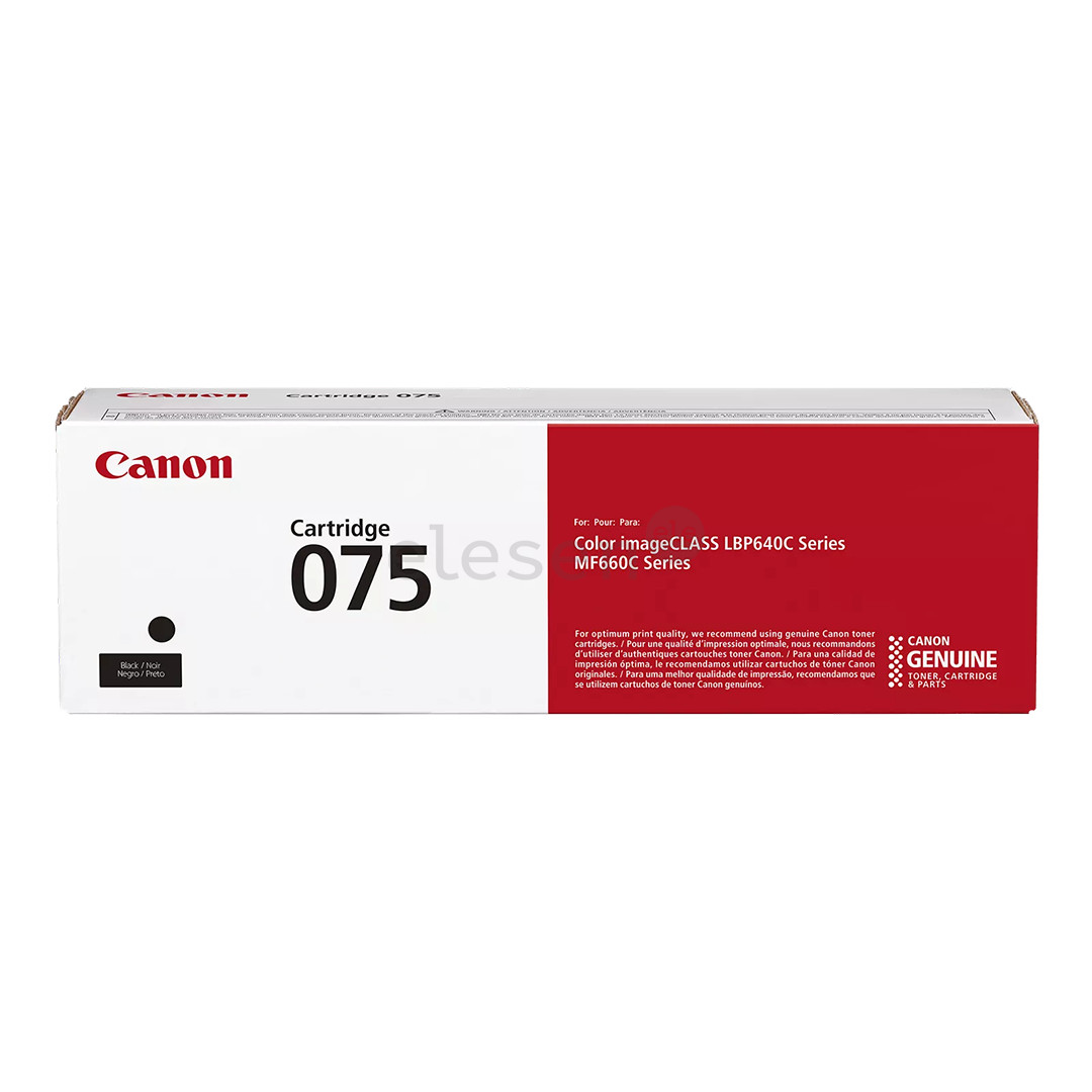 Canon 075, черный - Тонер