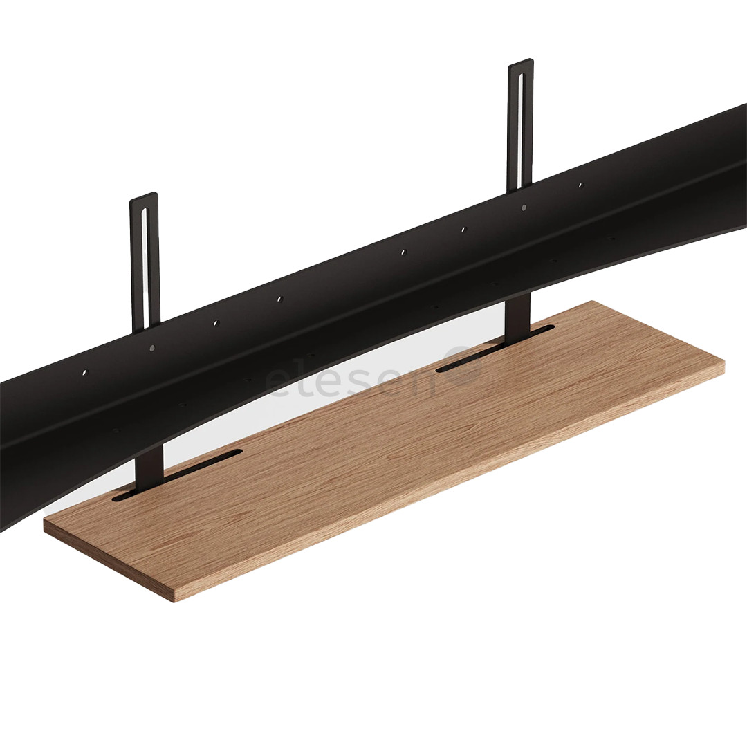 JALG Oak Shelving Plate, brown - TV stand accessory