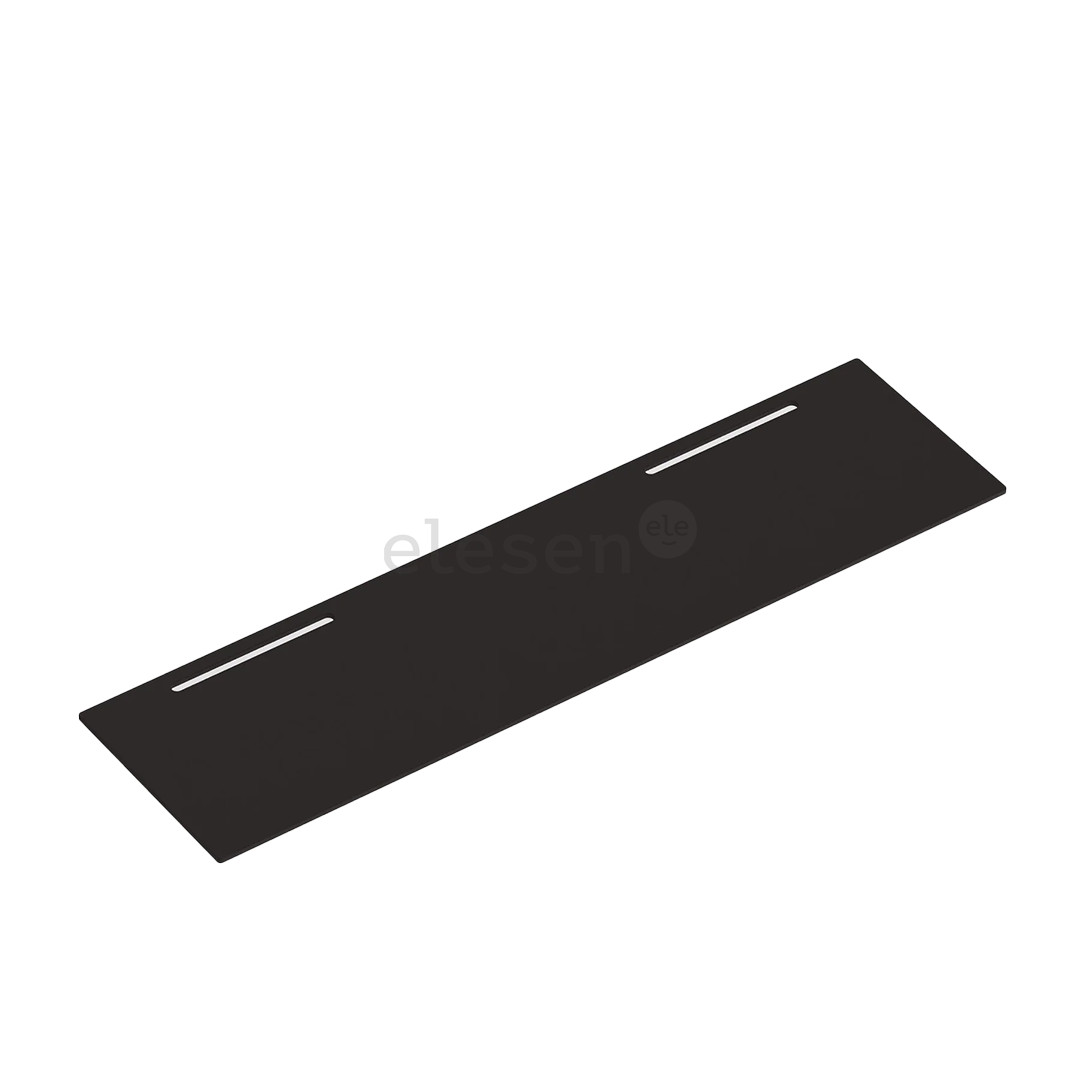 JALG Metal Shelving Plate, black - TV stand accessory