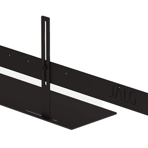 JALG Metal Shelving Plate, black - TV stand accessory